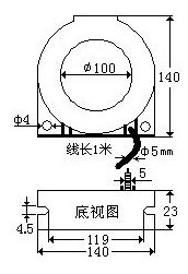 STA805零序電流互感器