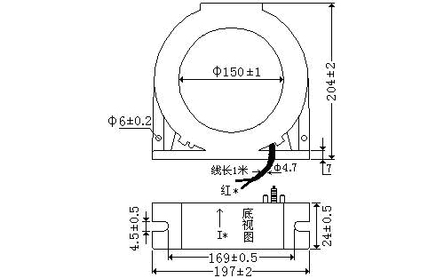 STA806零序電流互感器